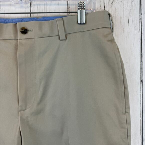 Brooks Brothers Tan Clark Straight-Fit Stretch Advantage Chino Pants Size 34 - Picture 5 of 16
